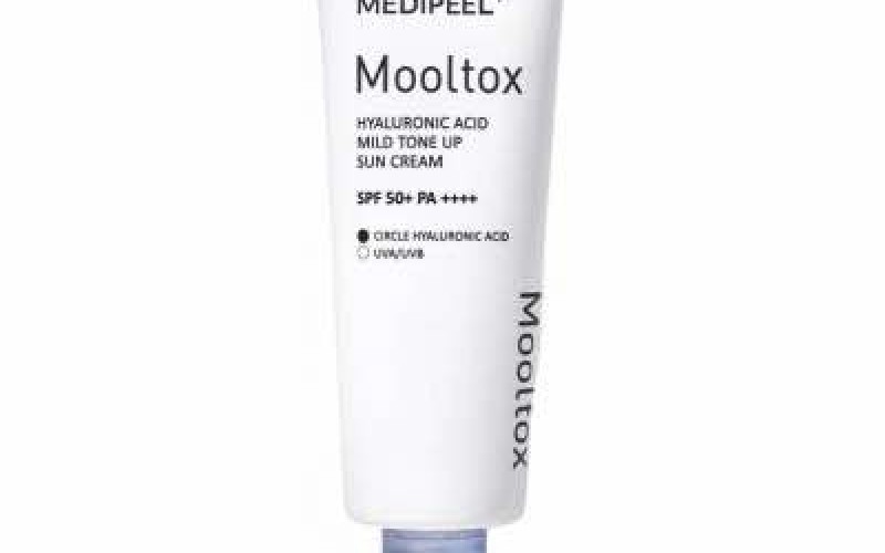 MEDI-PEEL MOOLTOX HYALURONIC ACID MILD TONE UP SUN CREAM, 50 gr