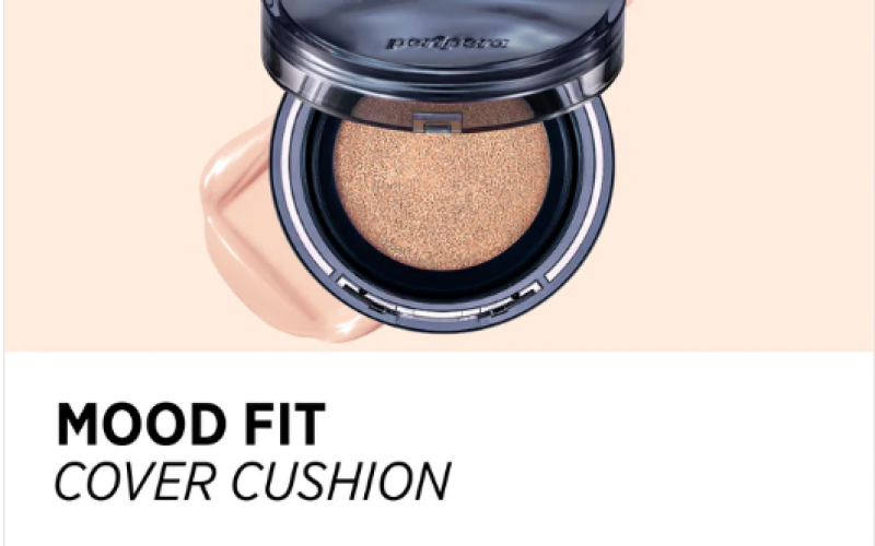PERIPERA MOOD FIT COVER CUSHION SPF50+ PA++++01 Pure Fit