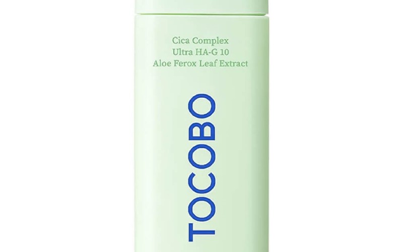 Tocobo Cica Complex Ultra HA-G 10 Aloe Ferox Leaf Extract Calming Sun Serum SPF50+ PA++++, 50 ml