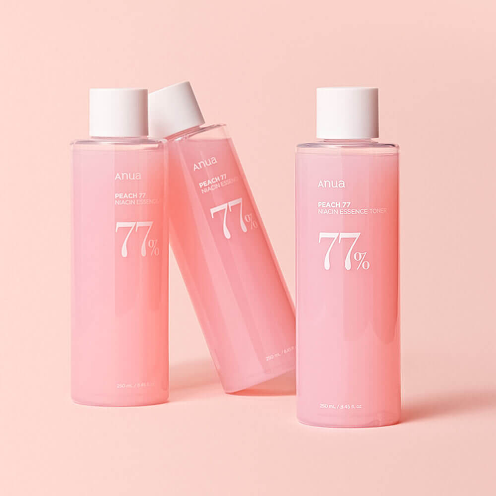 Pürüzsüz ve Parlak Bir Cilt İçin Şeftali Tonik Özü ANUA Peach 77% Naiacin Essence Toner 250ML - Görsel 5
