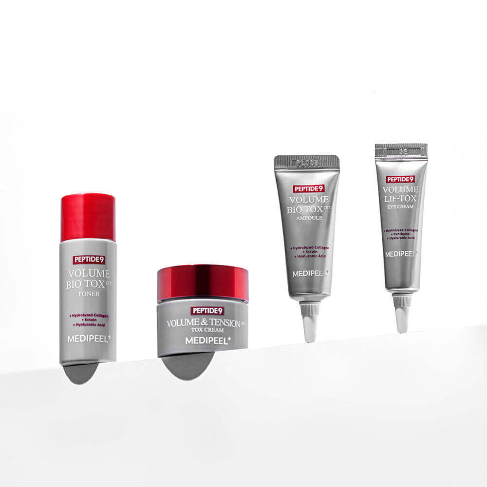 Peptitli Lifting ve Sıkılaştırıcı Mini Bakım Seti MEDIPEEL Peptide 9 Volume Bio Tox Trial Kit, 4 ADET - Görsel 2