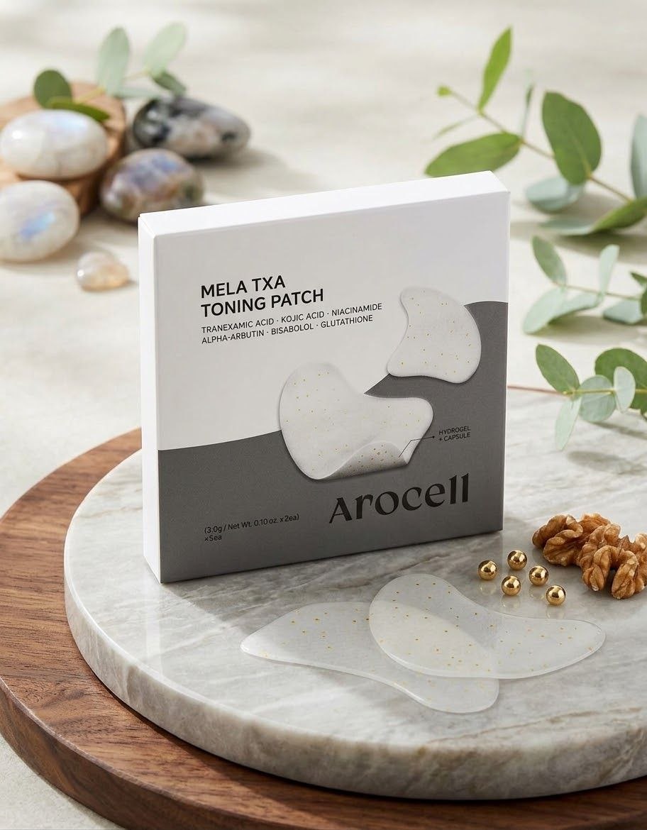 Traneksamik Asit İçeren Leke Karşıtı Aydınlatıcı Ton Eşitleyici Patch AROCELL Mela TXA Toning Patch, 5 ADET - Görsel 12